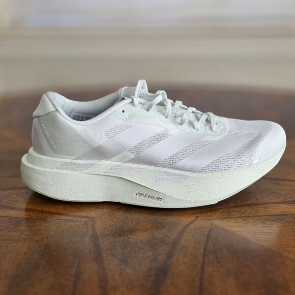 Adidas Adizero SL EVO Women's Running Shoes Metallic Silver Grey Size 6.5 Pro LE - Picture 10 of 15